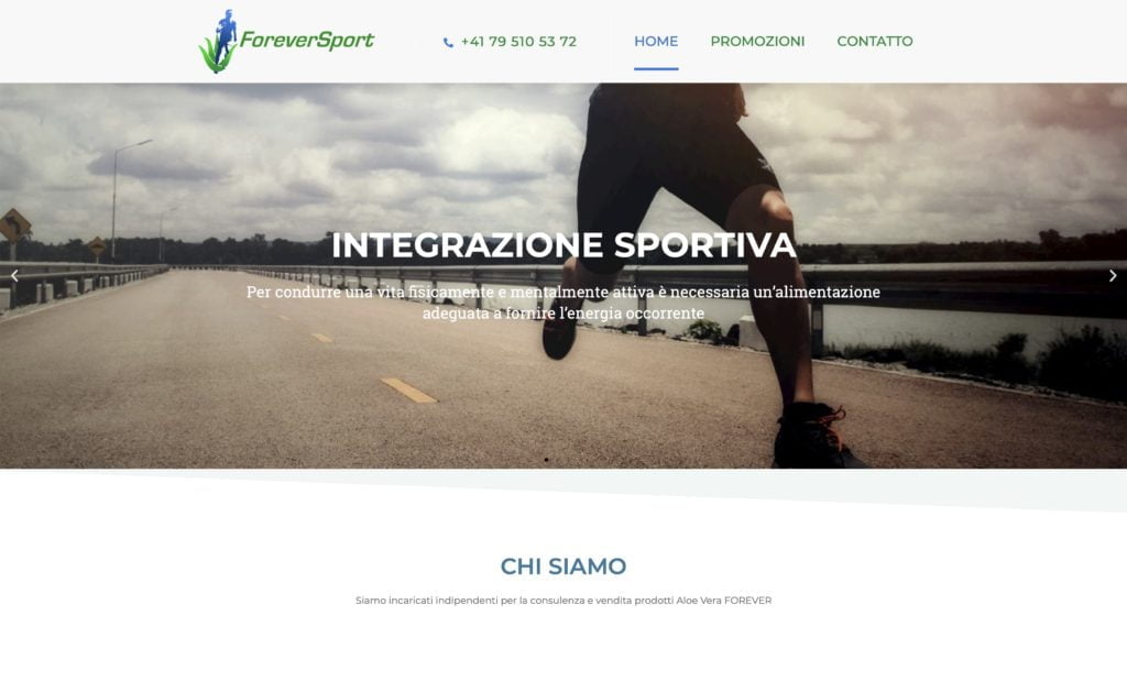 Forever Sport by Claudio Menotti Aloe Vera