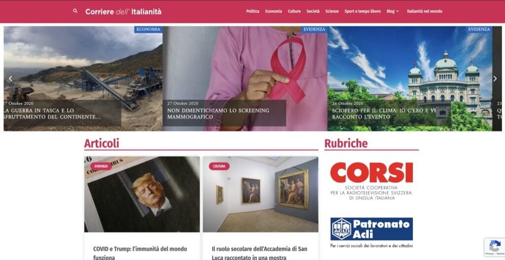 Courrier de l'Italianité