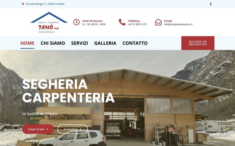 Segheria Carpenteria Tamo