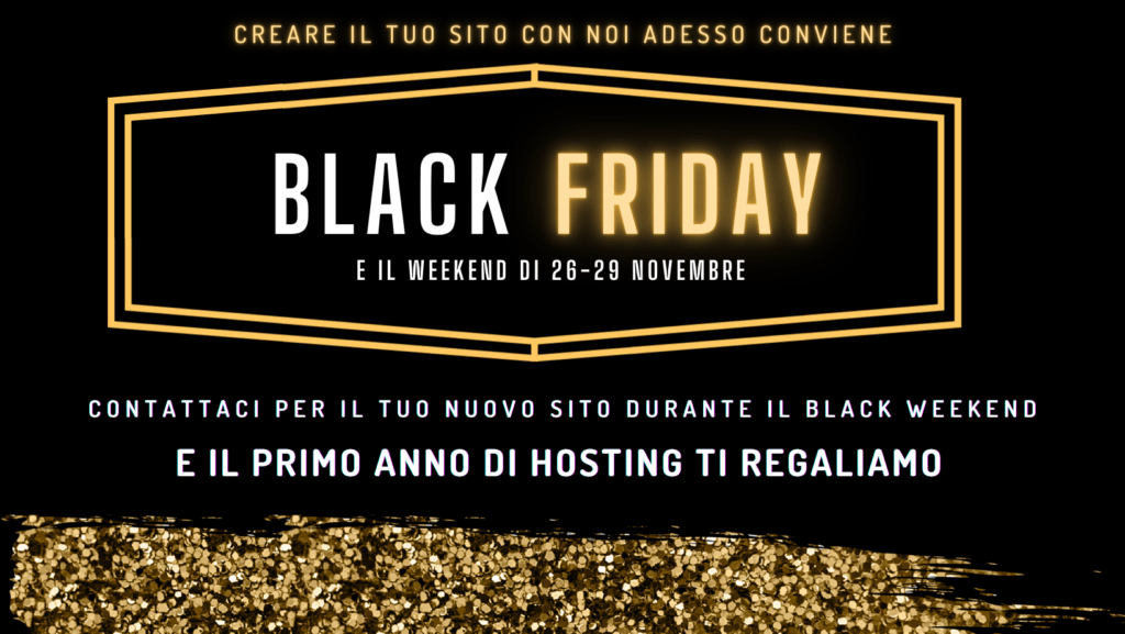 Hosting Black Friday 2021 websites offer