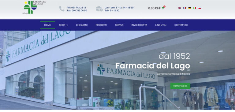 farmacia del lago sito web