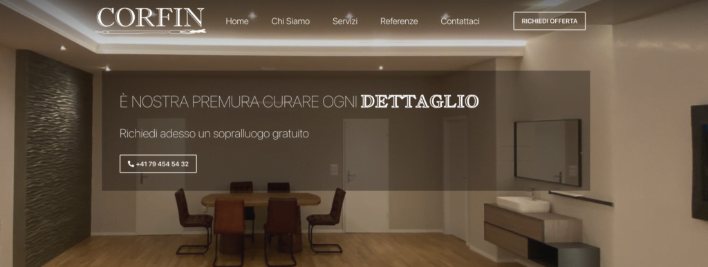 web design sito aziendale