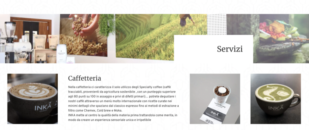 Inka Bistrot Bar – Webdesign 3