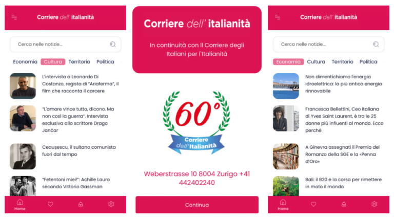 app aziendale corriere dell italianità 2