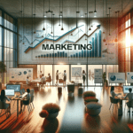 dall·e 2024 01 30 08.12.49 a realistic 16 9 image showing the activities of a marketing agency, with an emphasis on analytical success. the scene is set in a contemporary office