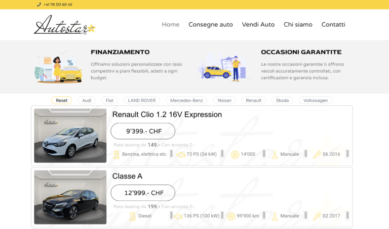 Website Autostar