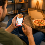 ordina pizza da app