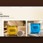 web design sito per torrefazione di caffè – Espresso Coppola
