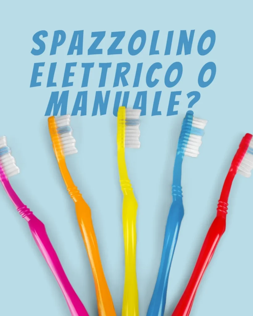 Post Instagram: spazzolino elettrico o manuale