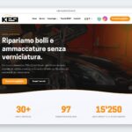 Il sito di KESI, specialista nella riparazione di bolli senza verniciatura