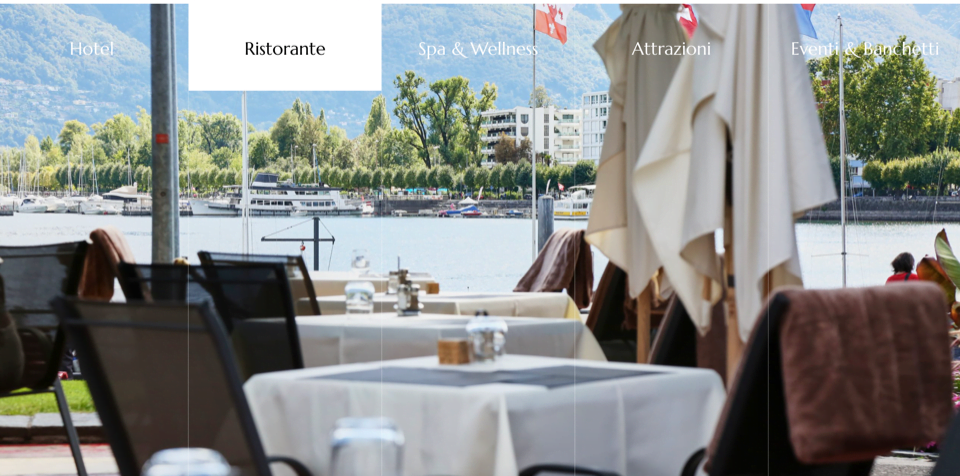 web design per hotel ristorante