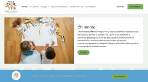 web design asilo nido