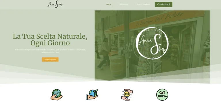 anna shop lugano sito web_web design per negozi