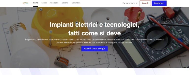 realizzazione sito aziendale con il piattaforma odoo