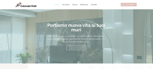 web design per impresa di pittura e gessatura