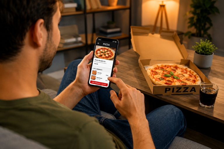 sviluppo app per pizza delivery ticino