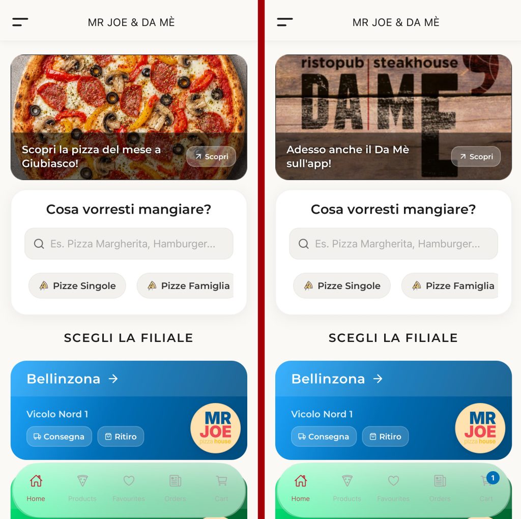 sviluppo applicazioni per ristoranti food delivery